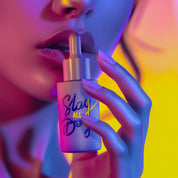 Slay All Day Facial Oil - Mood-Boosting Face Oil - Model View - Purple - HotChi
