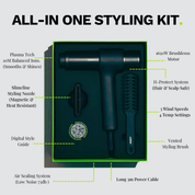 Herrarnas Smart Hårtork & Stylare | Allt-i-ett-kit | Heist 3.0