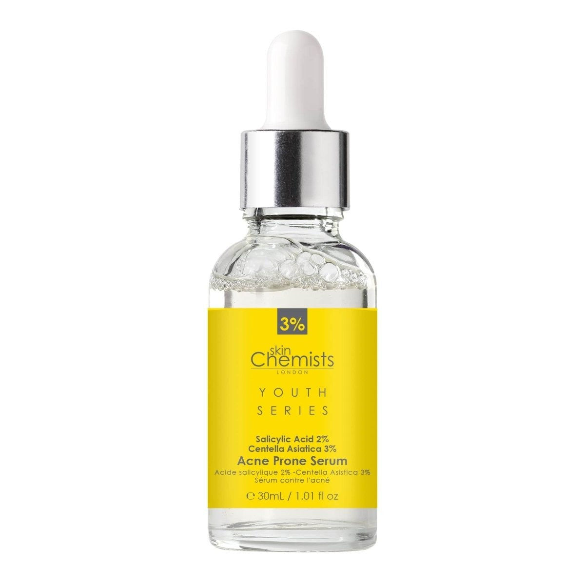 Sérum anti-acné Acide salicylique 2%, Centella Asiatica 3% 30ml