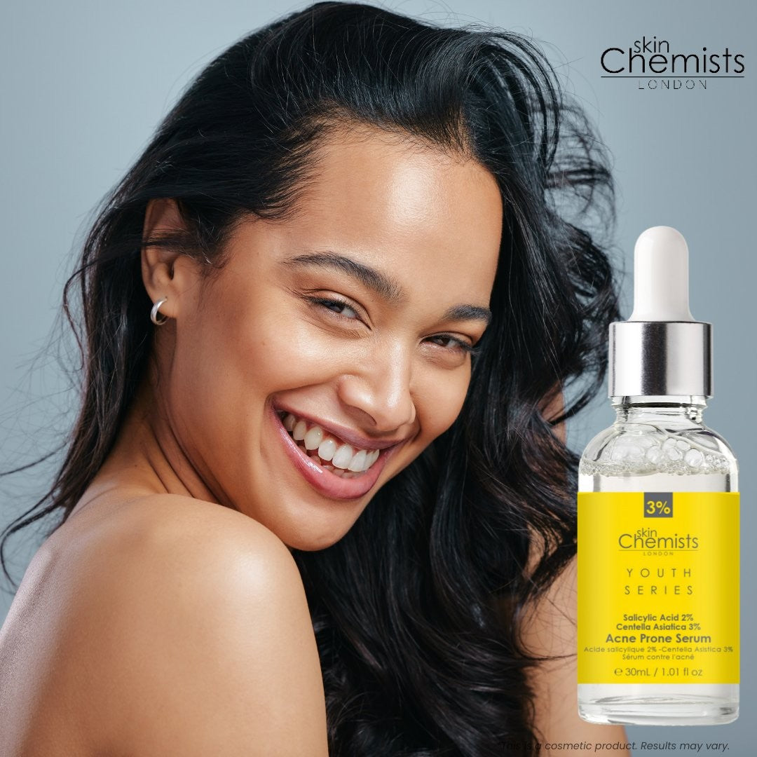 Sérum anti-acné Acide salicylique 2%, Centella Asiatica 3% 30ml