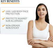 Sun Allergy Protect Sun Cream Gel For Face and Body SPF50+ 200ml