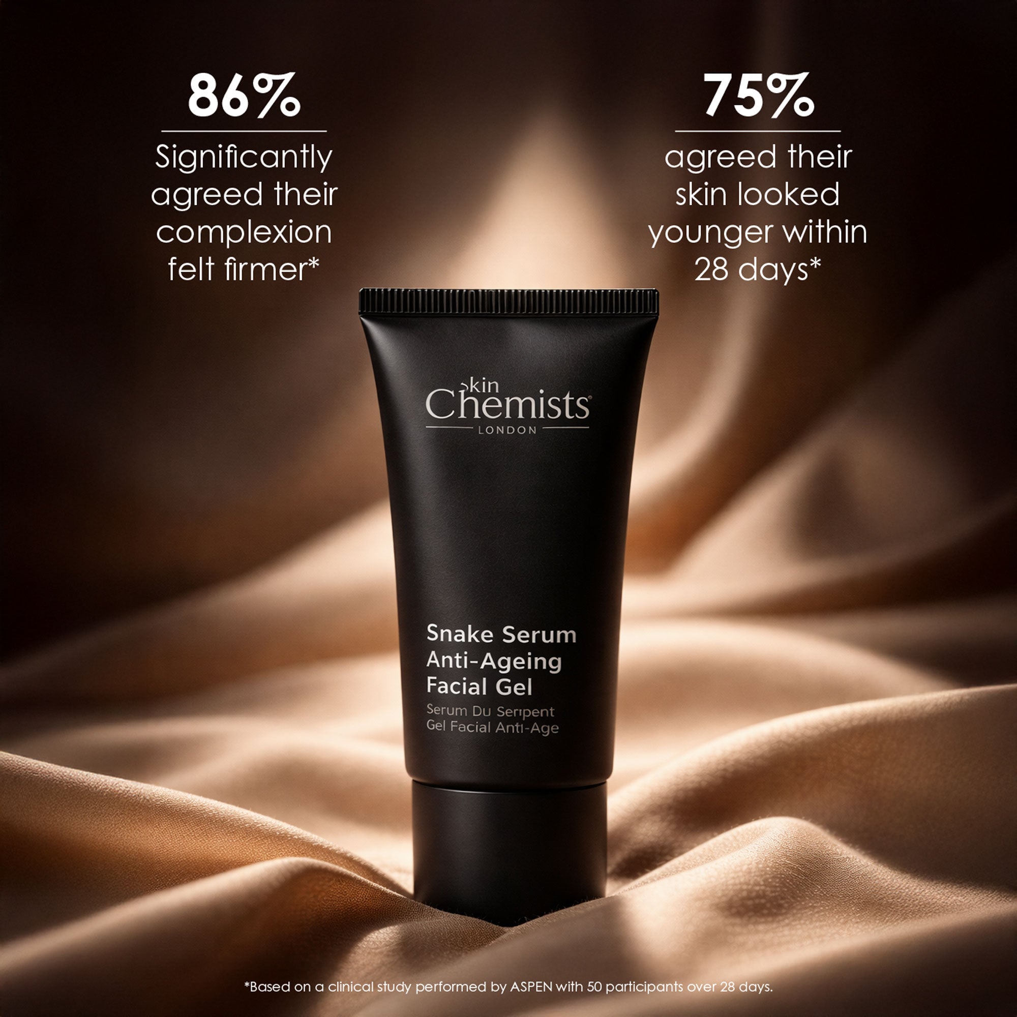 skinChemists Sérum Gel Anti-Âge Visage au Venin de Serpent 30ml