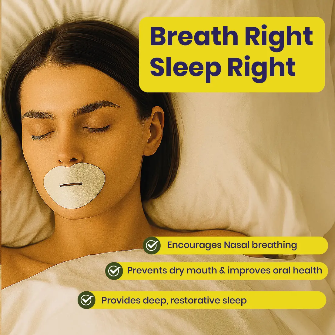 Brightr Mouth Tape for better Nasal Breathing
