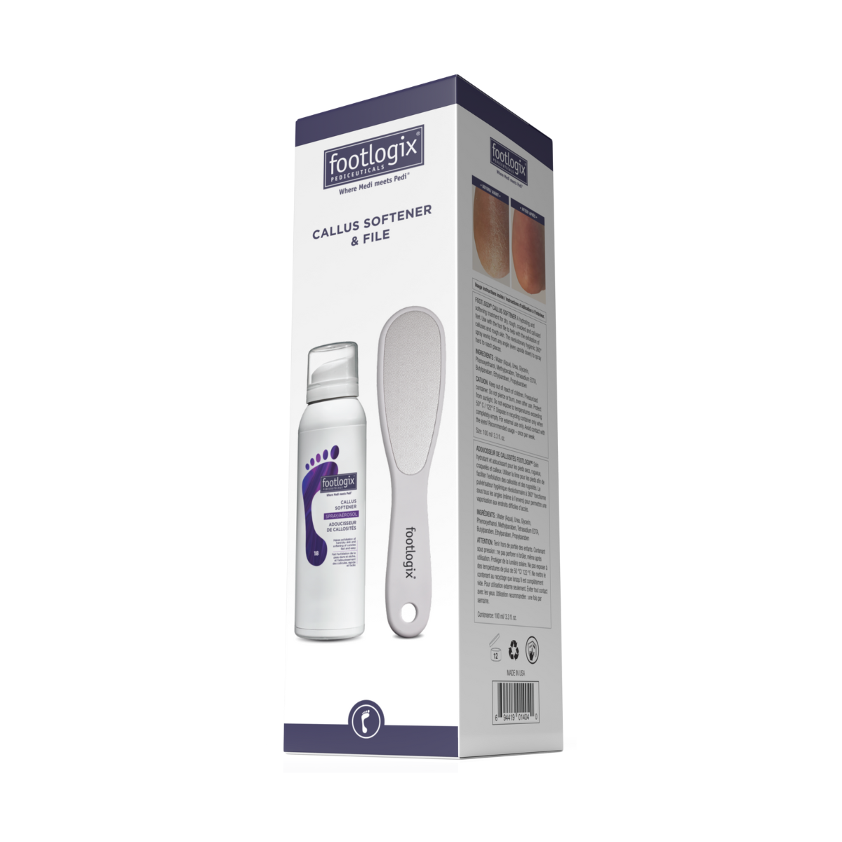 Footlogix Ultimate "W Domu" Zestaw Pielęgnacji Stóp (100ml)