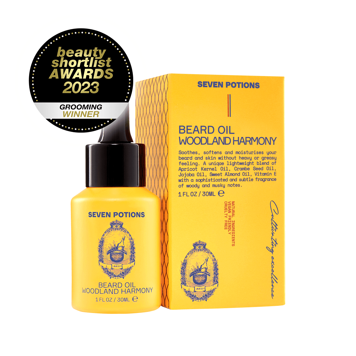 BeardOilWoodlandHarmony30mlAward.png