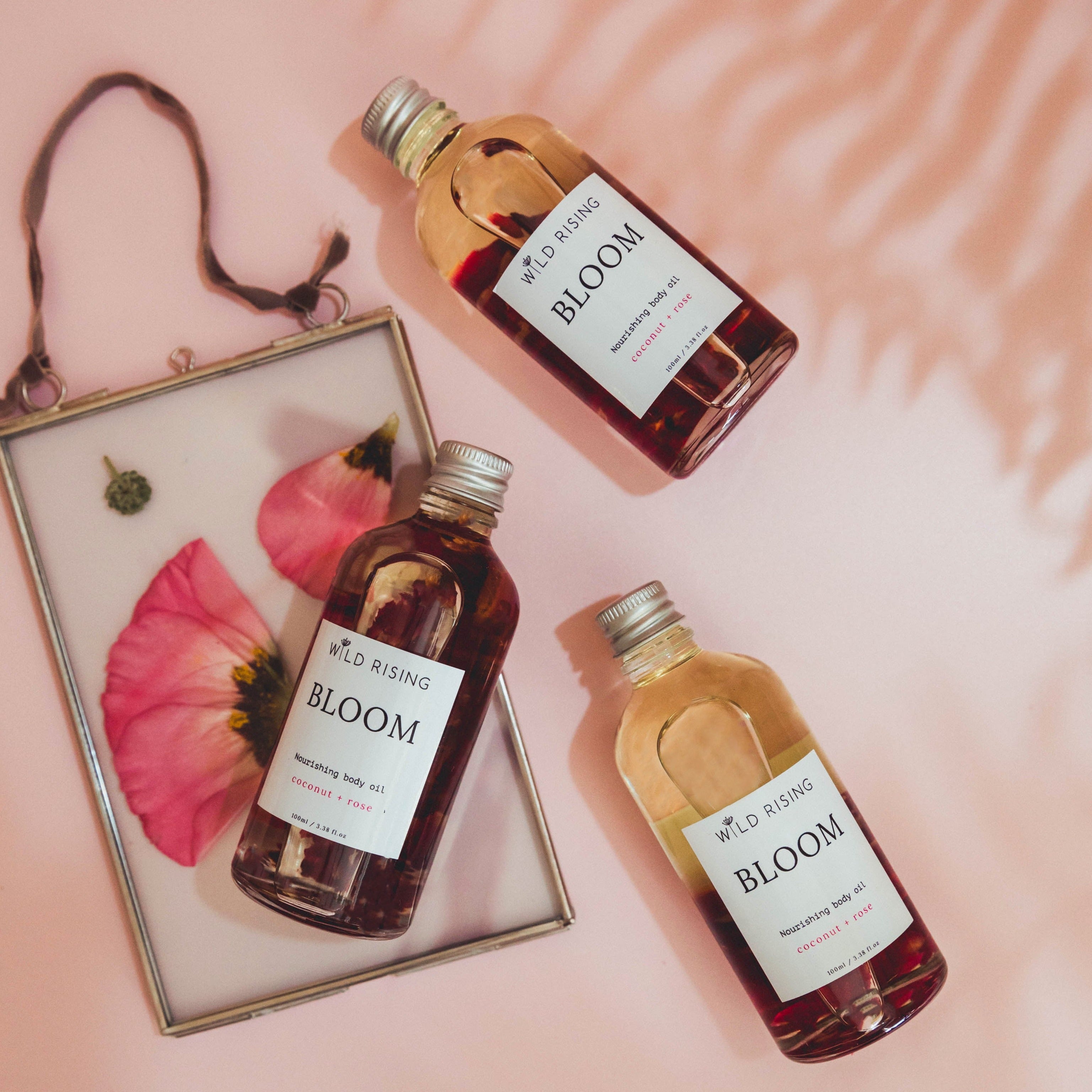 Bloom - Aceite corporal de coco y rosa