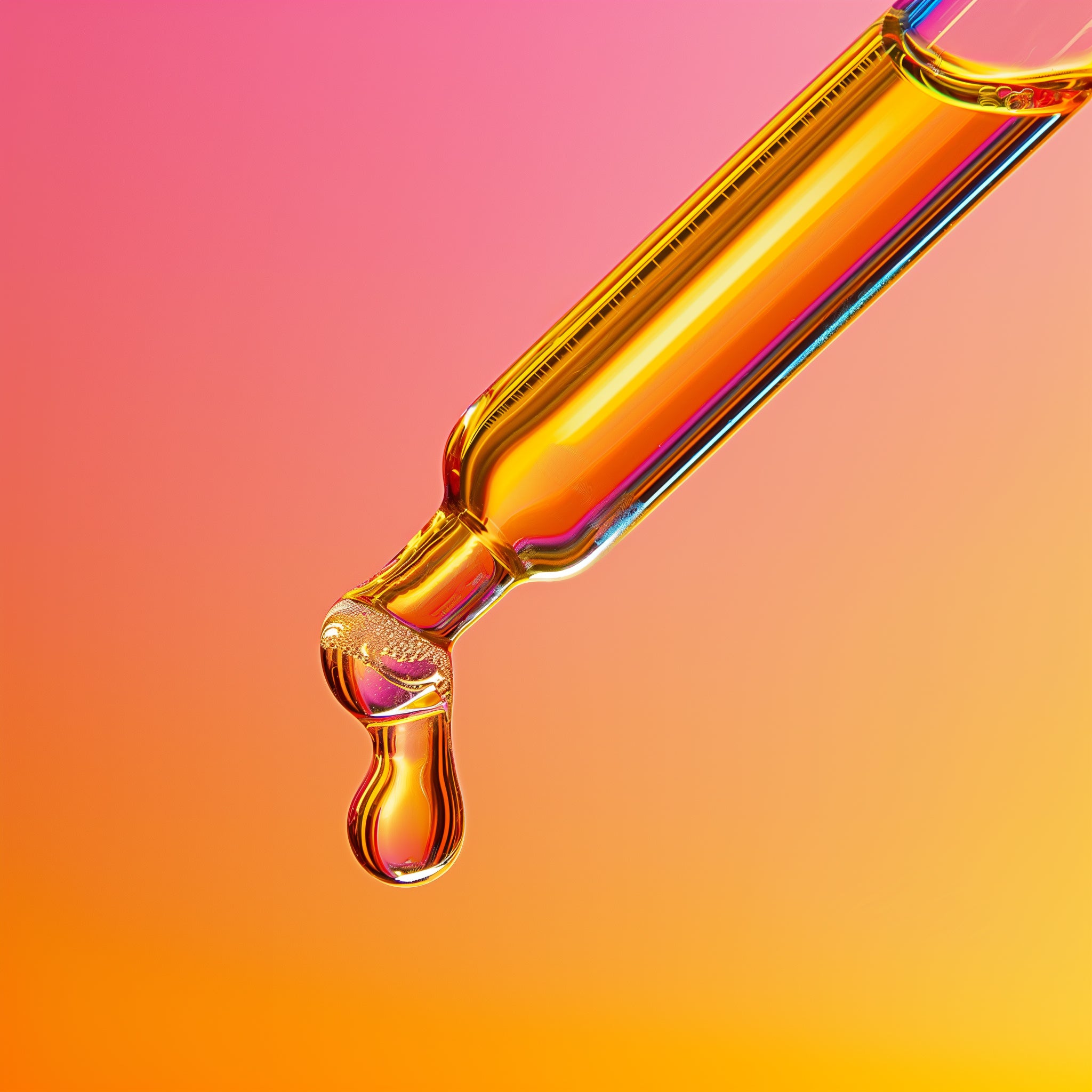 Bring Your Fire Facial Oil - Mood-Boosting Face Oil - Oil Dropper - Orange - HotChi
