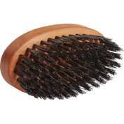 Beard Brush - Oval Shaped Pear Wood With Natural Bristles
