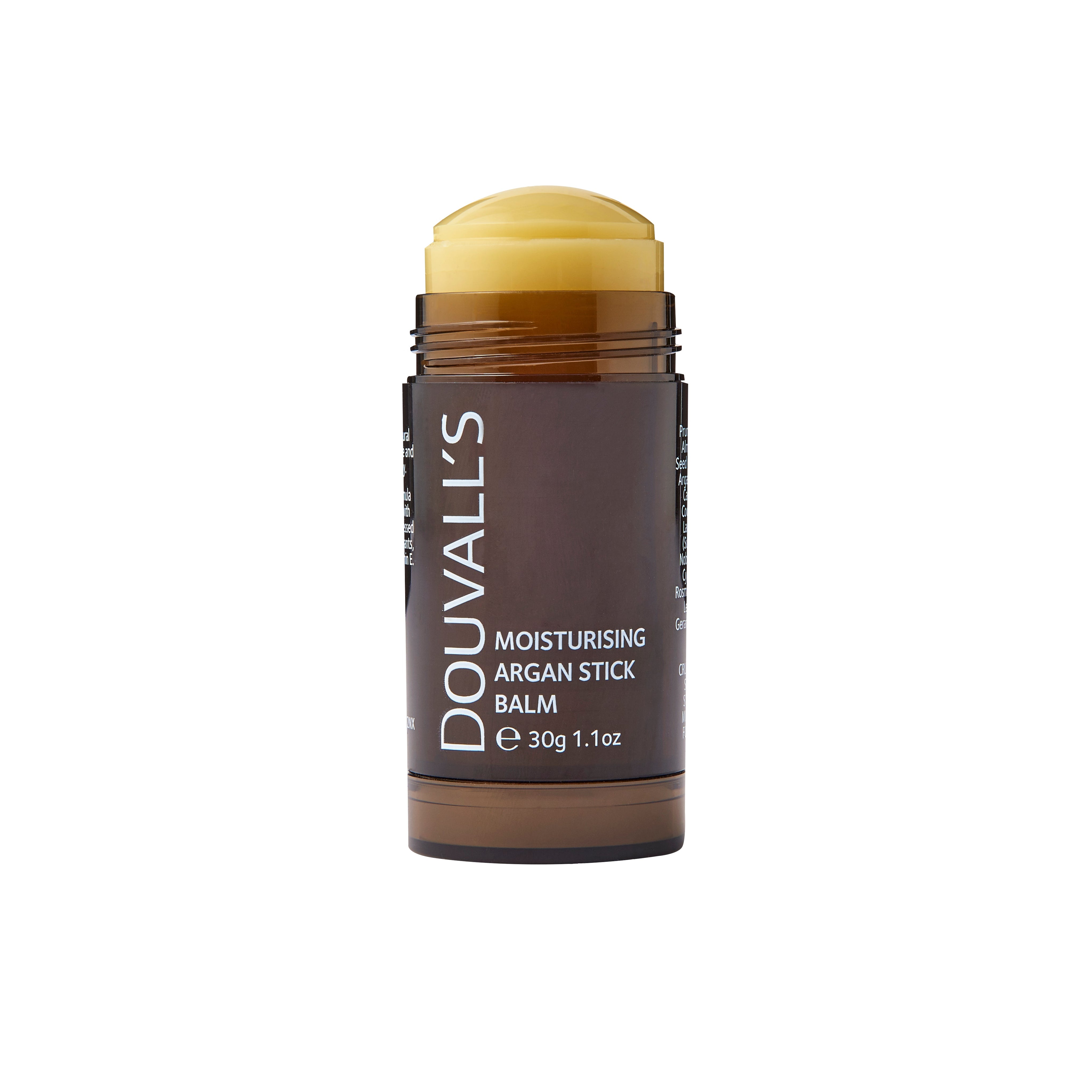 Argan Roll On Multi Balm 30g | Klar Balm | Omedelbar Fukt för Strålande Hud | 2 Doftalternativ