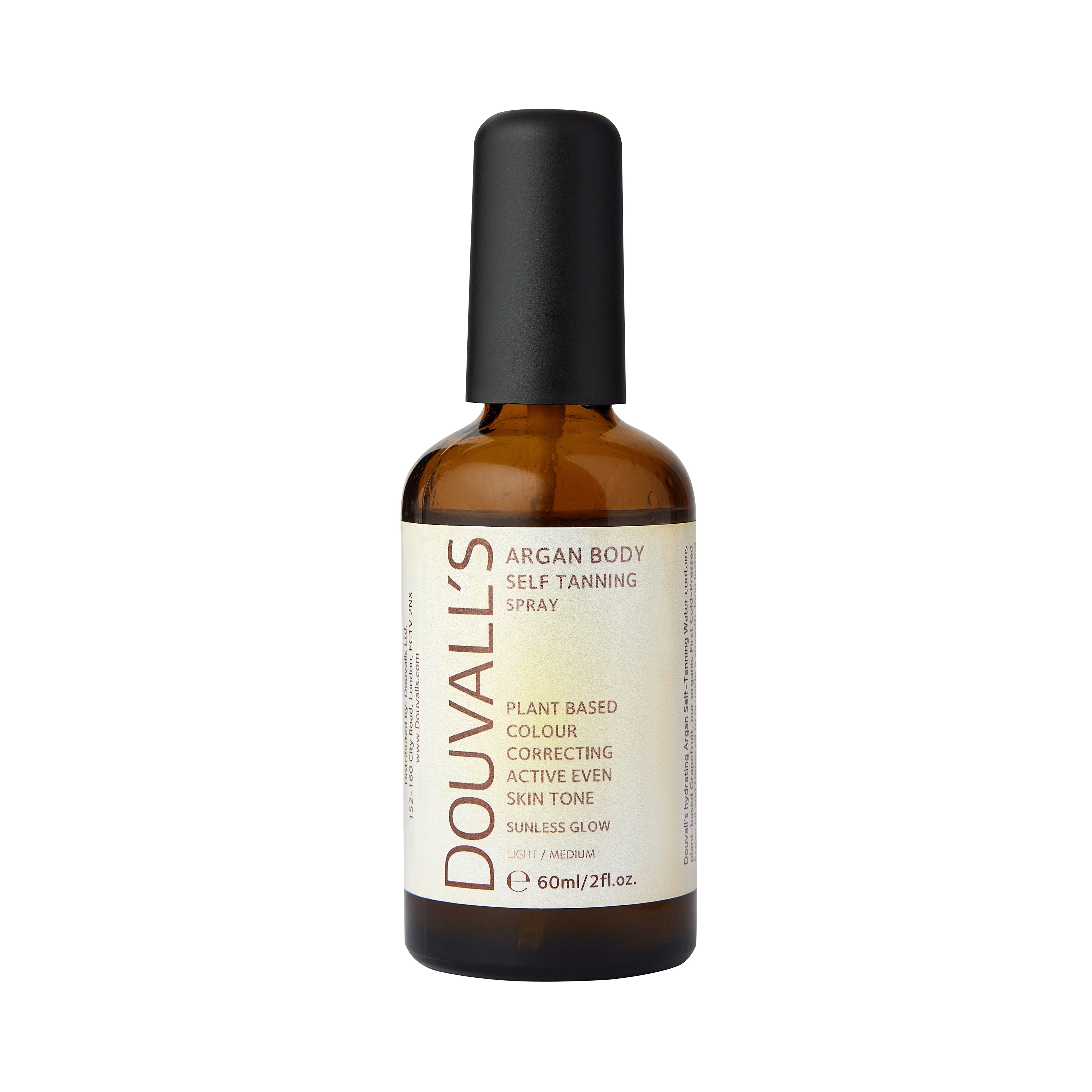 Argan Self Tanning Body Spray 60ml | Semi-Permanent Self Tanning Spray