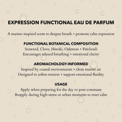Expression Eau de Parfum | Open the Breath & Support Expression 100ml