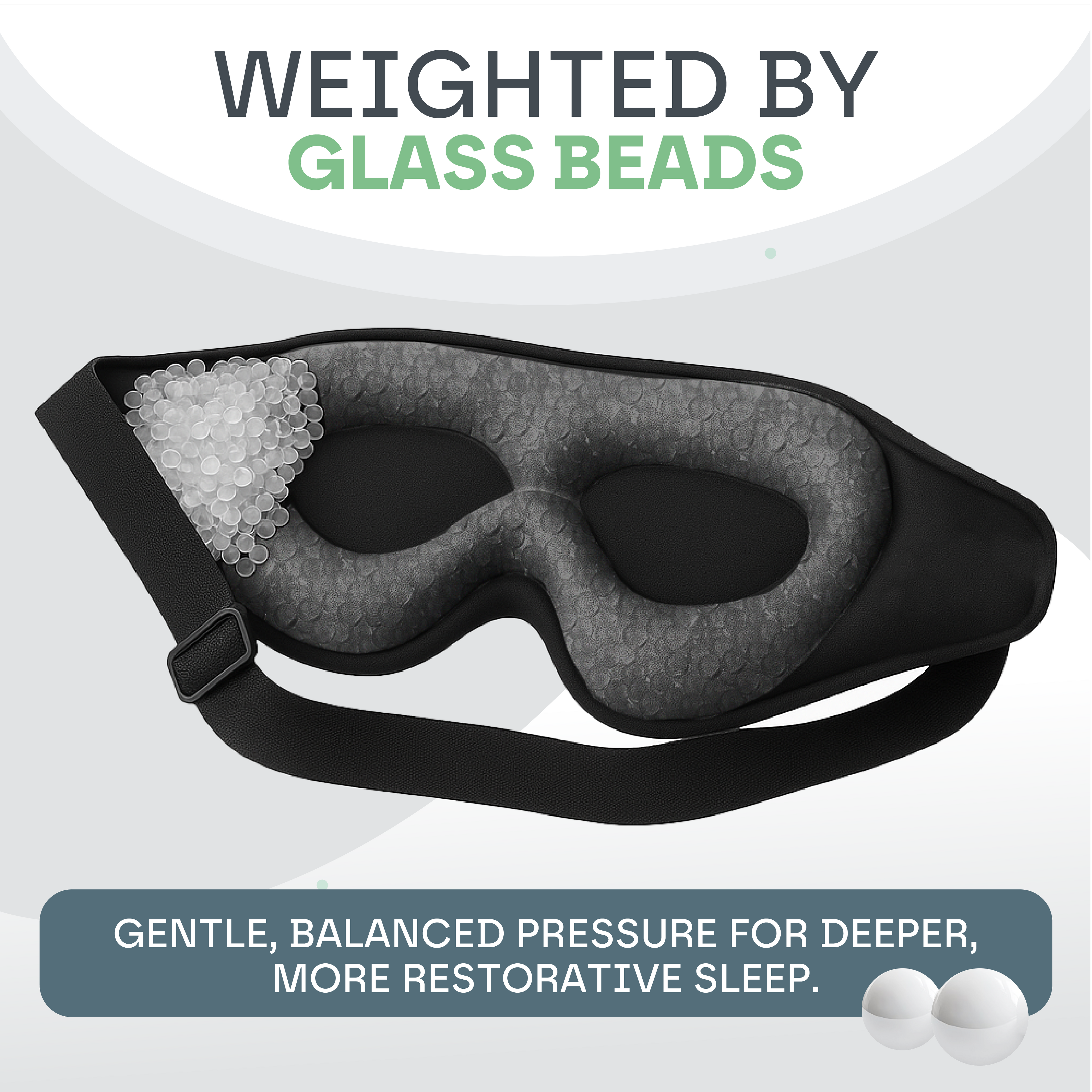 3D Weighted Eye Mask