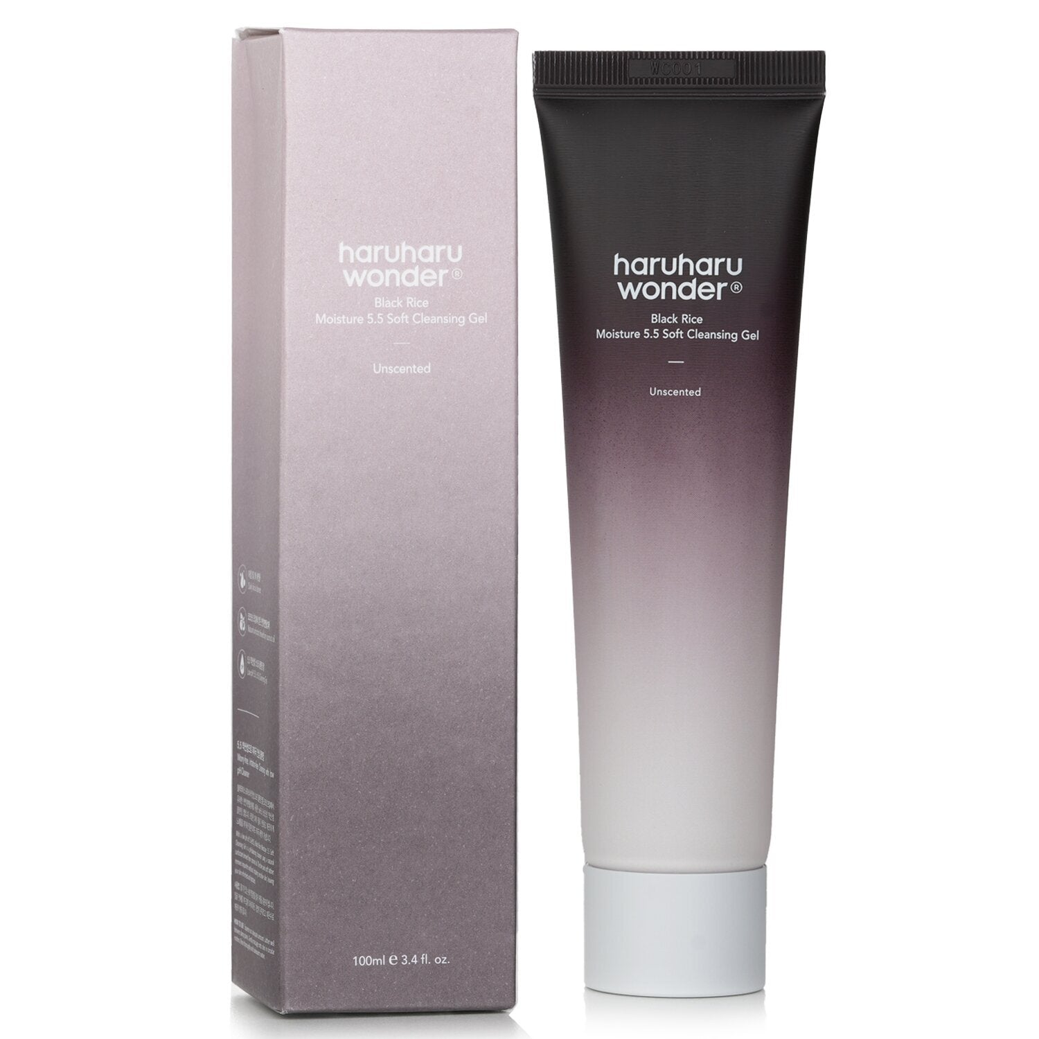 Haruharu Wonder Black Rice Moisture 5.5 Cleansing Gel 100ml