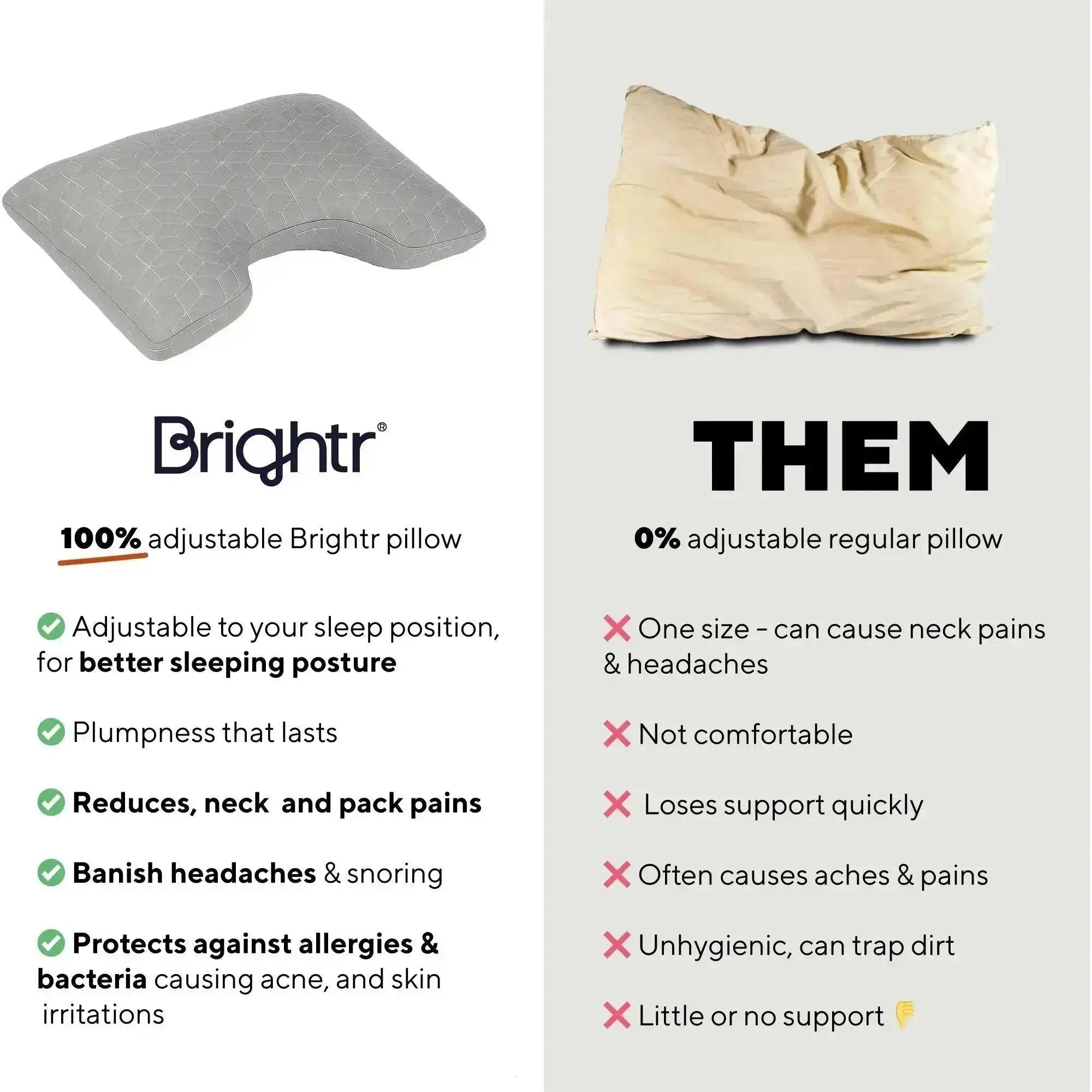 Brightr® MoonHug Kussen Gereviseerd