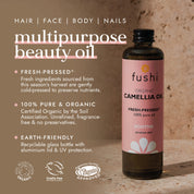 Organic Camellia Oil 100ml