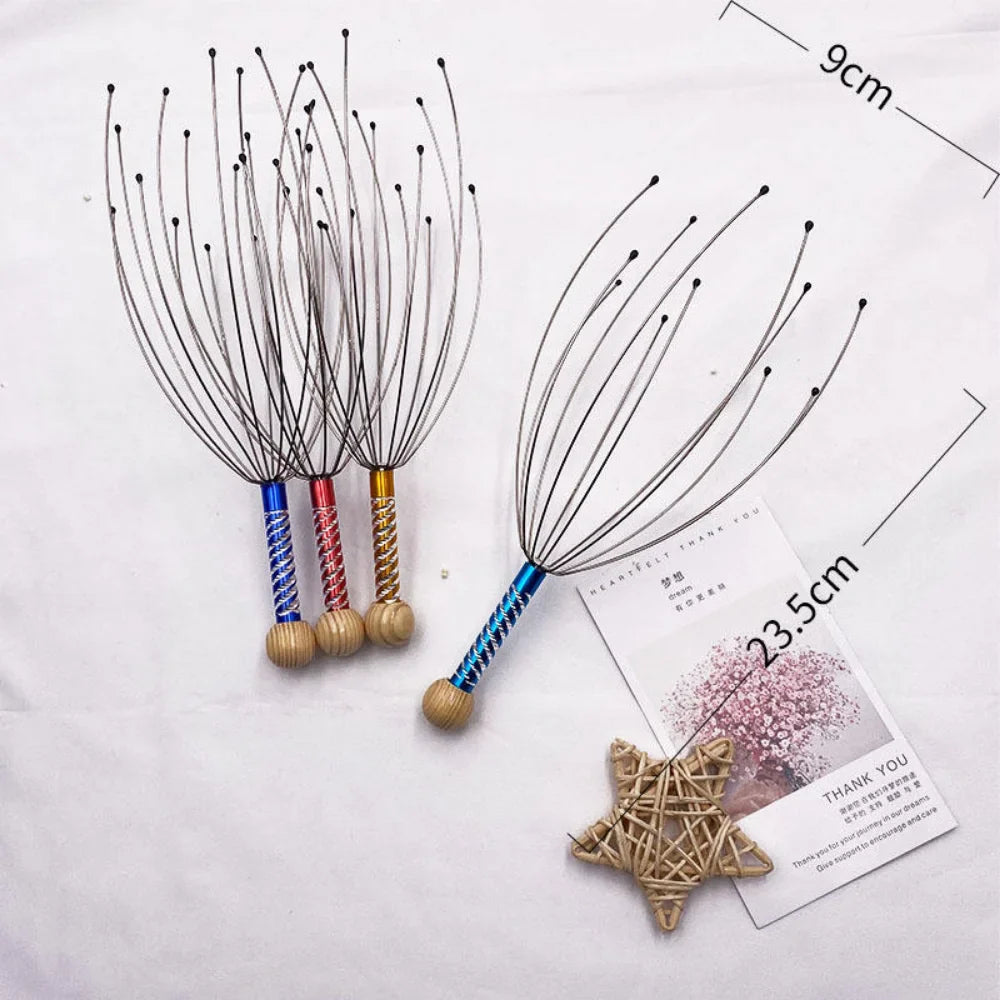 RelaxRilla Scalp & Body Massager – Stress Relief Scratcher