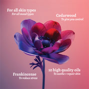 Shake It Up Facial Oil - Mood-Boosting Face Oil - Flower Picture - Red - HotChi