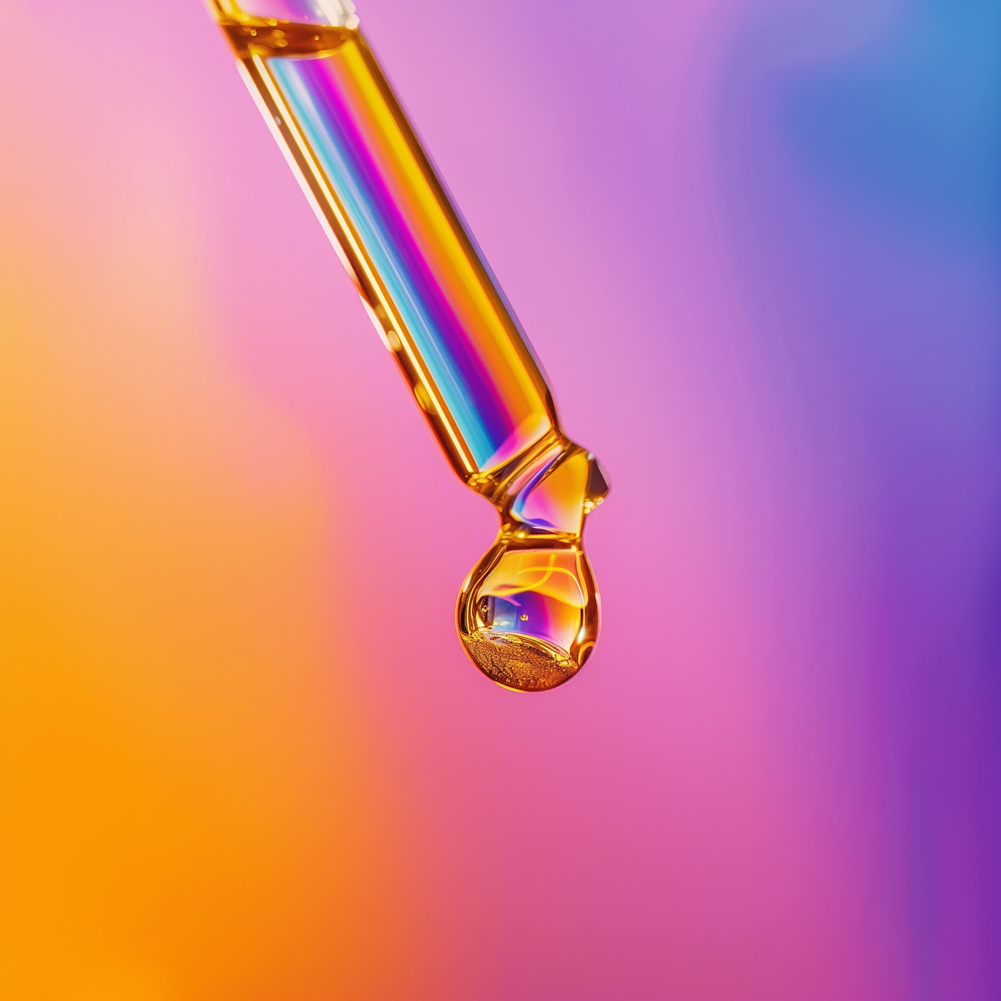 Slay All Day Facial Oil - Mood-Boosting Face Oil - Bottle Dropper - Purple - HotChi