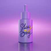 Slay All Day Facial Oil -  Mood-Boosting Face Oil - Product View - Purple - HotChi
