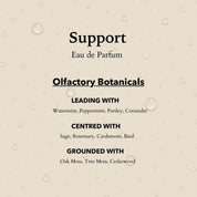 Support Eau de Parfum | Protective, herbaceous & restorative