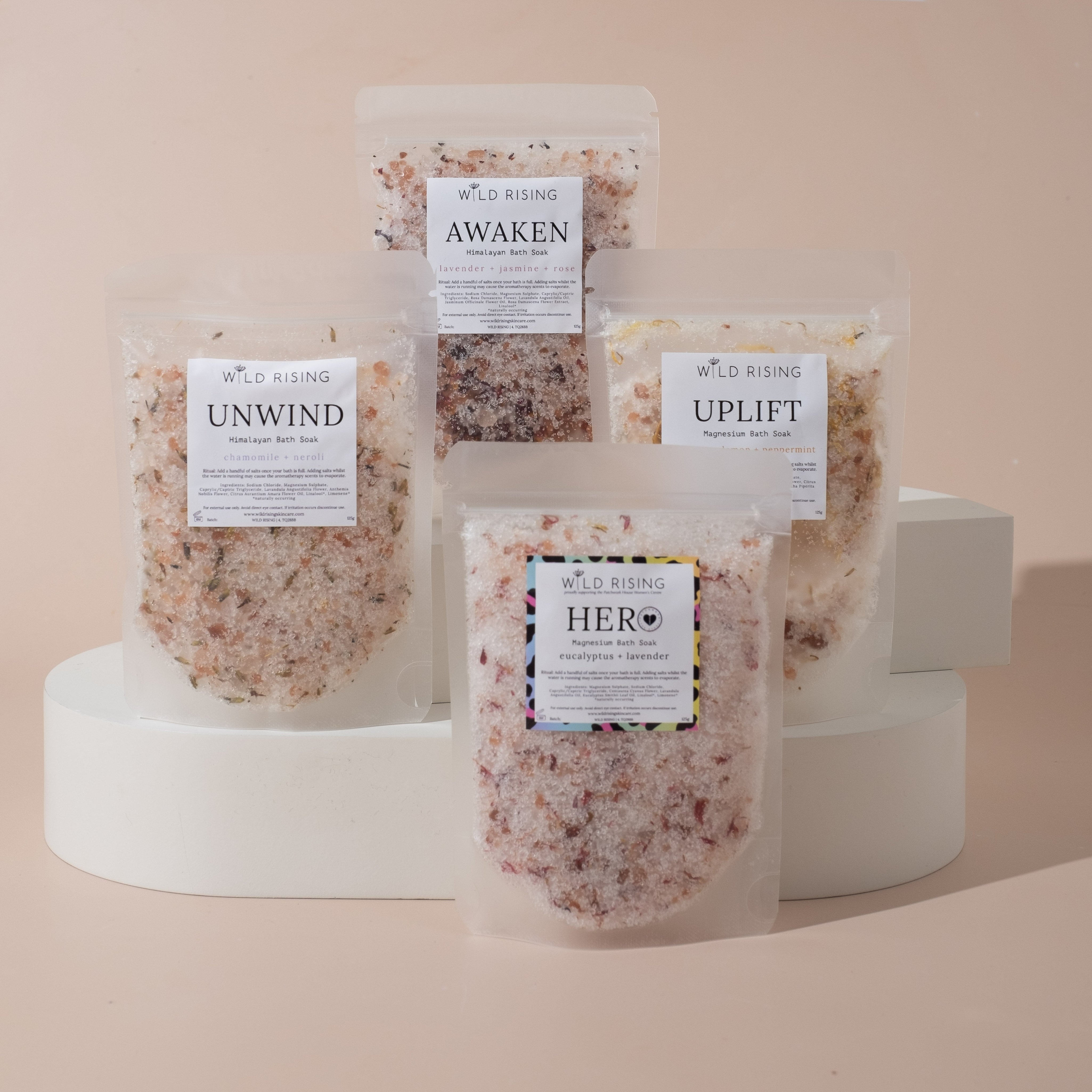 Hero - Eukaliptusowe Sól do Kąpieli dla Mięśni 125g
