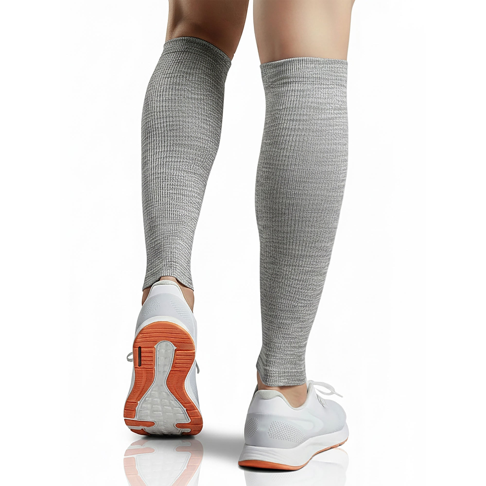 Manicotti Compressivi per Supporto Polpacci (Coppia) per Donne, Uomini, Corsa, Sindrome della Tibia