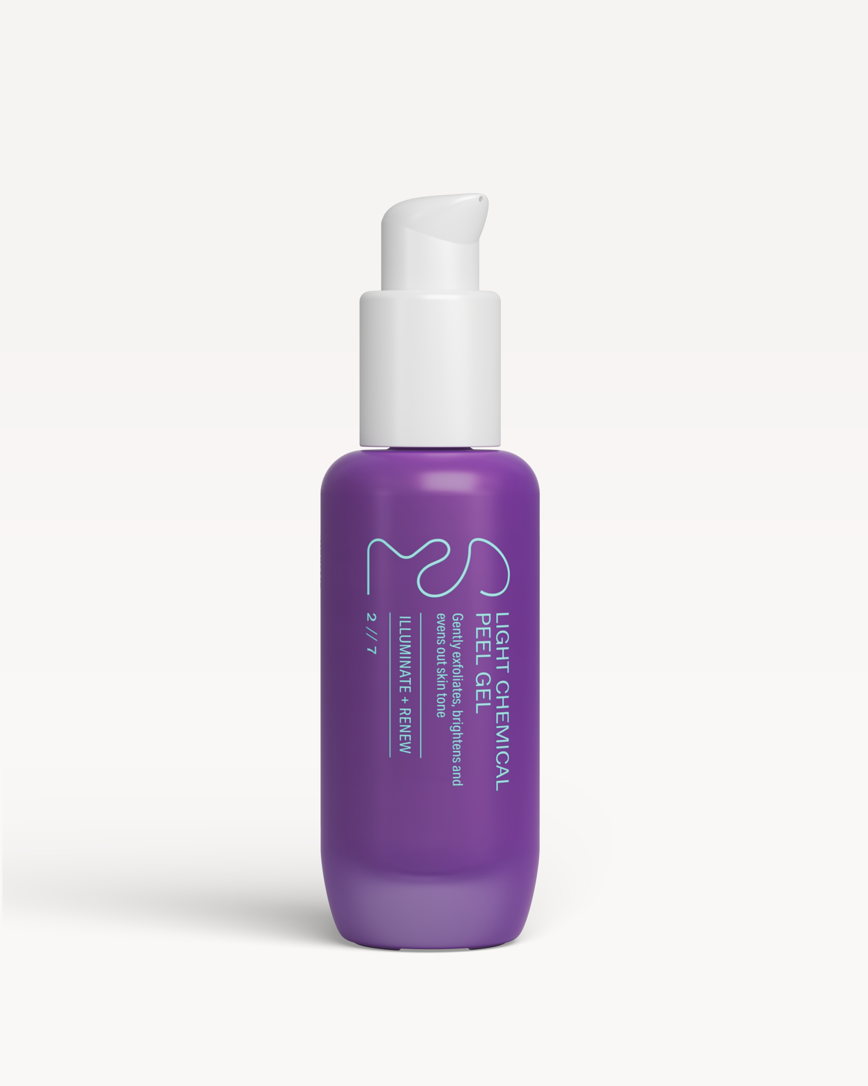 Light chemical peel gel formulated with glycolic, lactic, salicylic, and kojic acids to gently exfoliate and renew the skin’s surface.