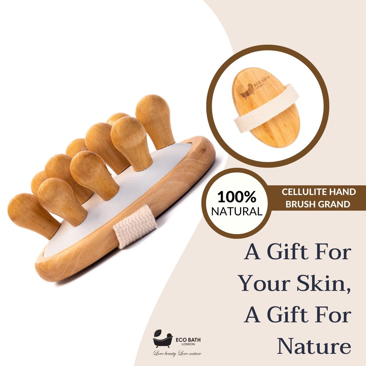 Cellulite Hand Brush Grand - Cellulite Treatment Brush