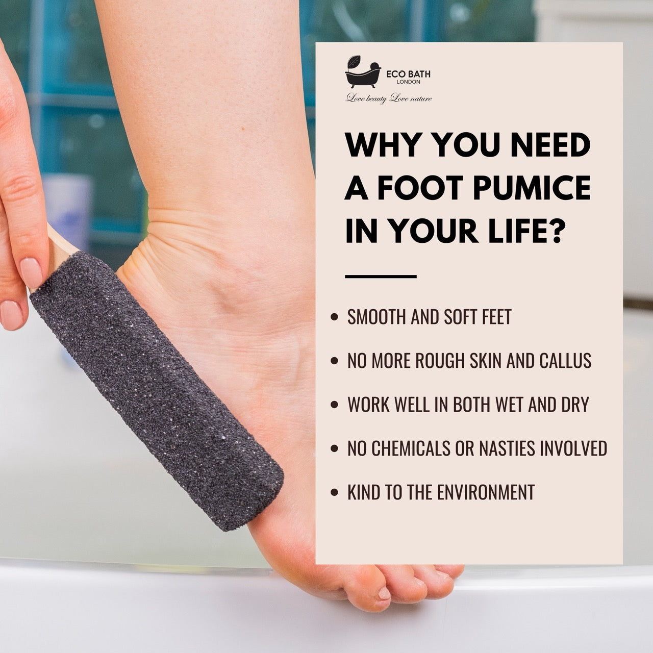 Natural Pumice Foot Files