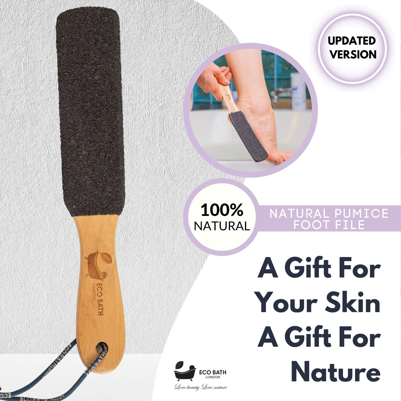 Natural Pumice Foot Files