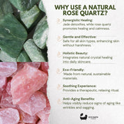Jade Face Roller - Rose Quartz