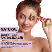 Jade Face Roller - Smooth End