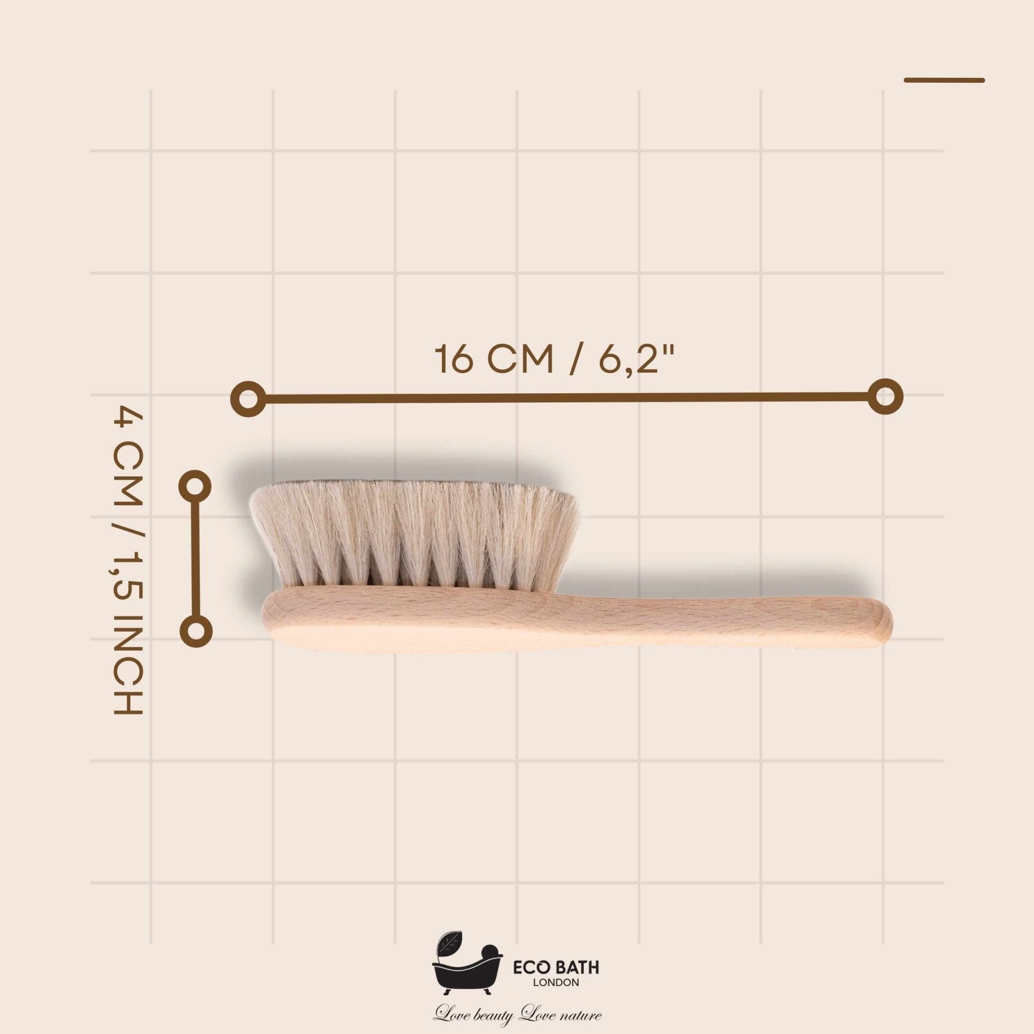 Baby Brush with Goat Hair