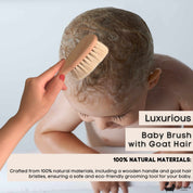 Baby Brush with Goat Hair