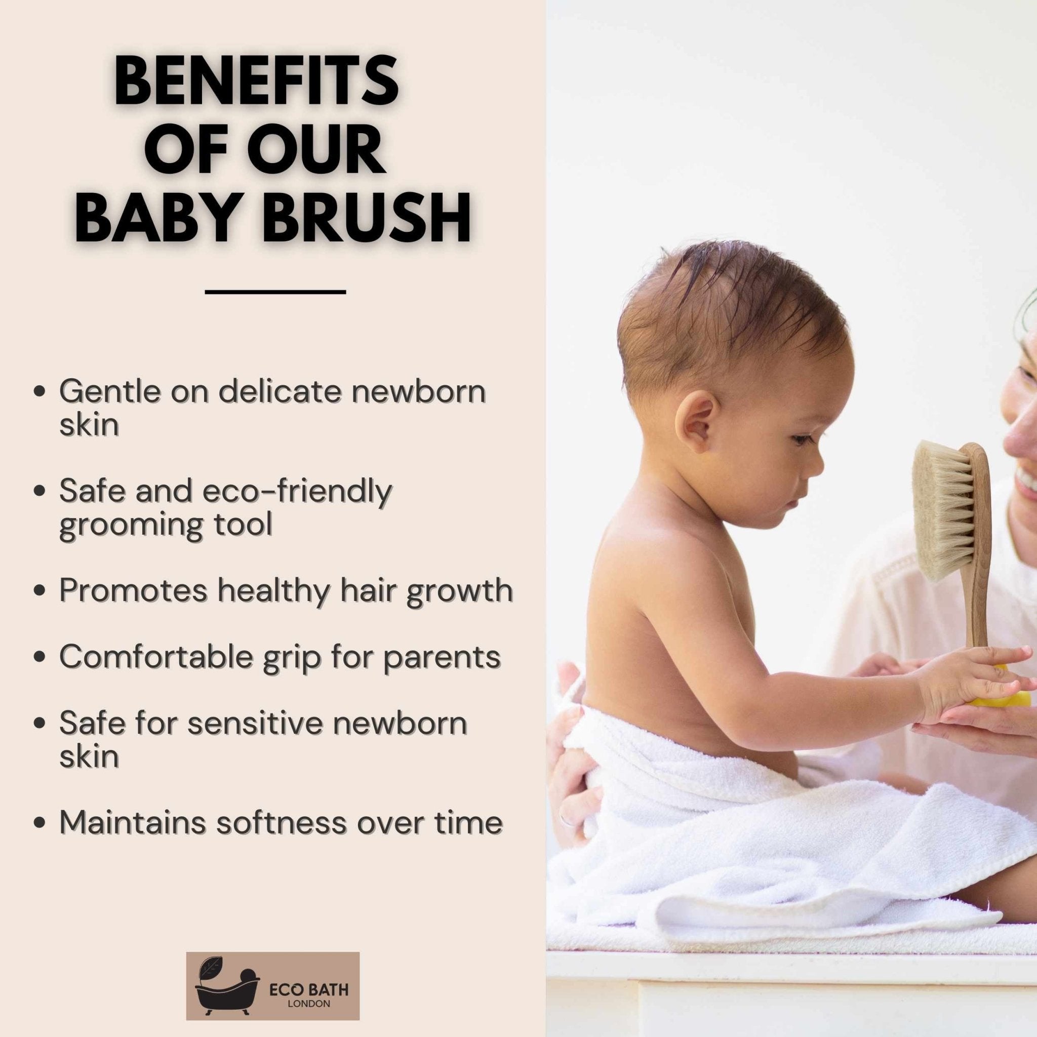 Baby Brush with Goat Hair