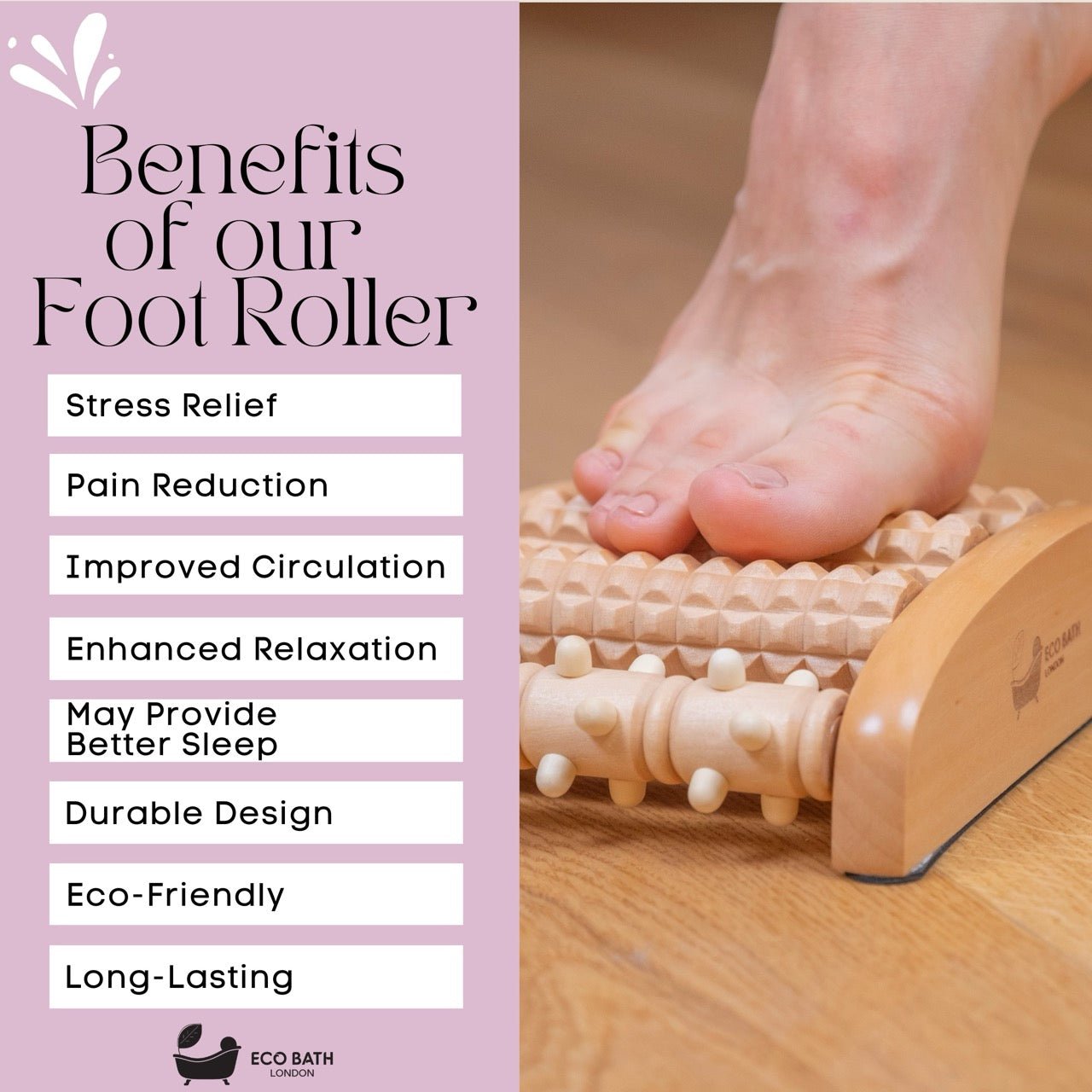 Reflexology Foot Roller | Best to Use Under Work/Study Table