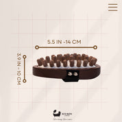 Walnut Wood Cellulite Hand Brush - Luxurious Cellulite Treatment Brush