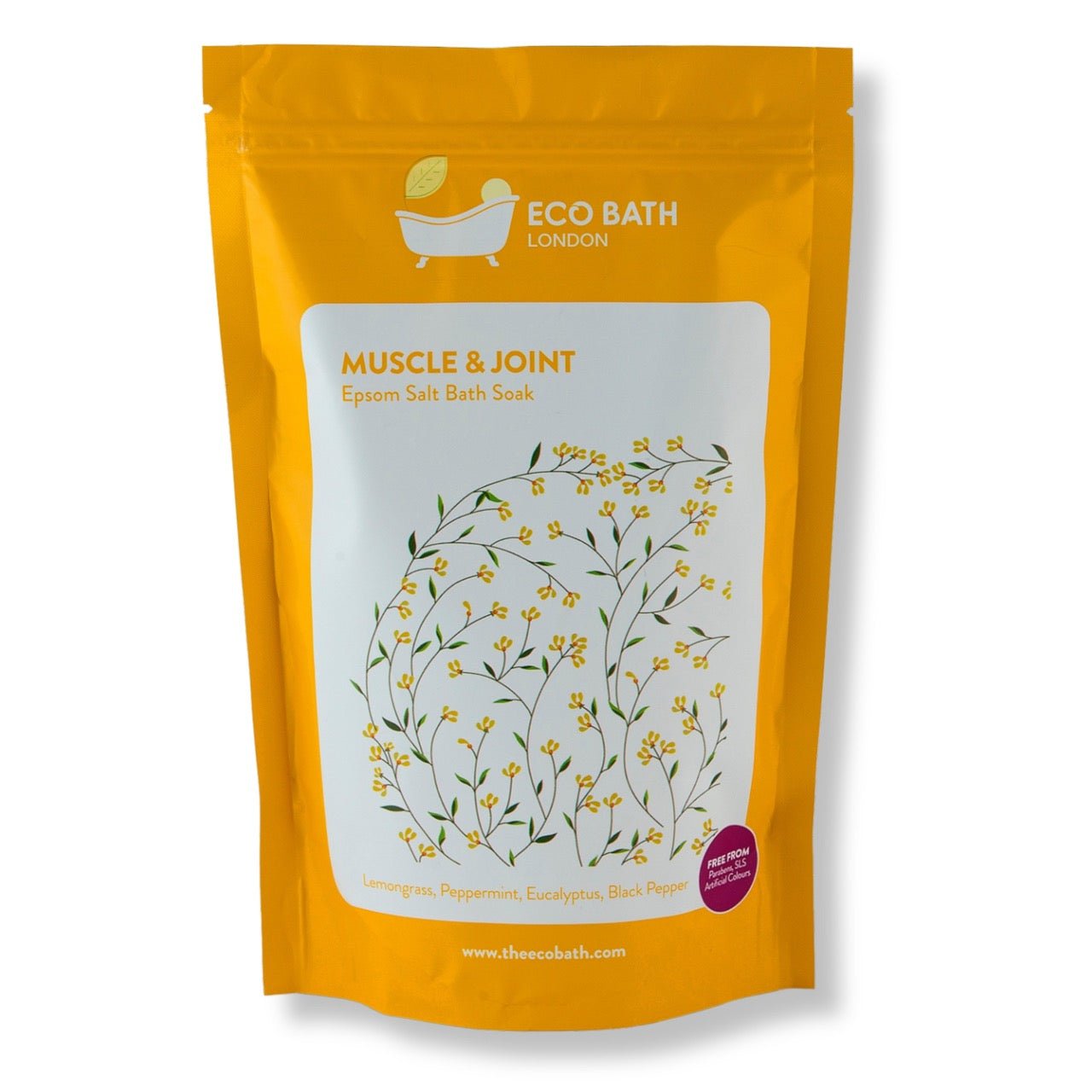 Muscle and Joint Epsom Salt Bath Soak - Pouch | 500g & 1000g