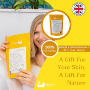Muscle and Joint Epsom Salt Bath Soak - Pouch | 500g & 1000g