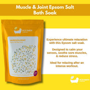 Muscle and Joint Epsom Salt Bath Soak - Pouch | 500g & 1000g