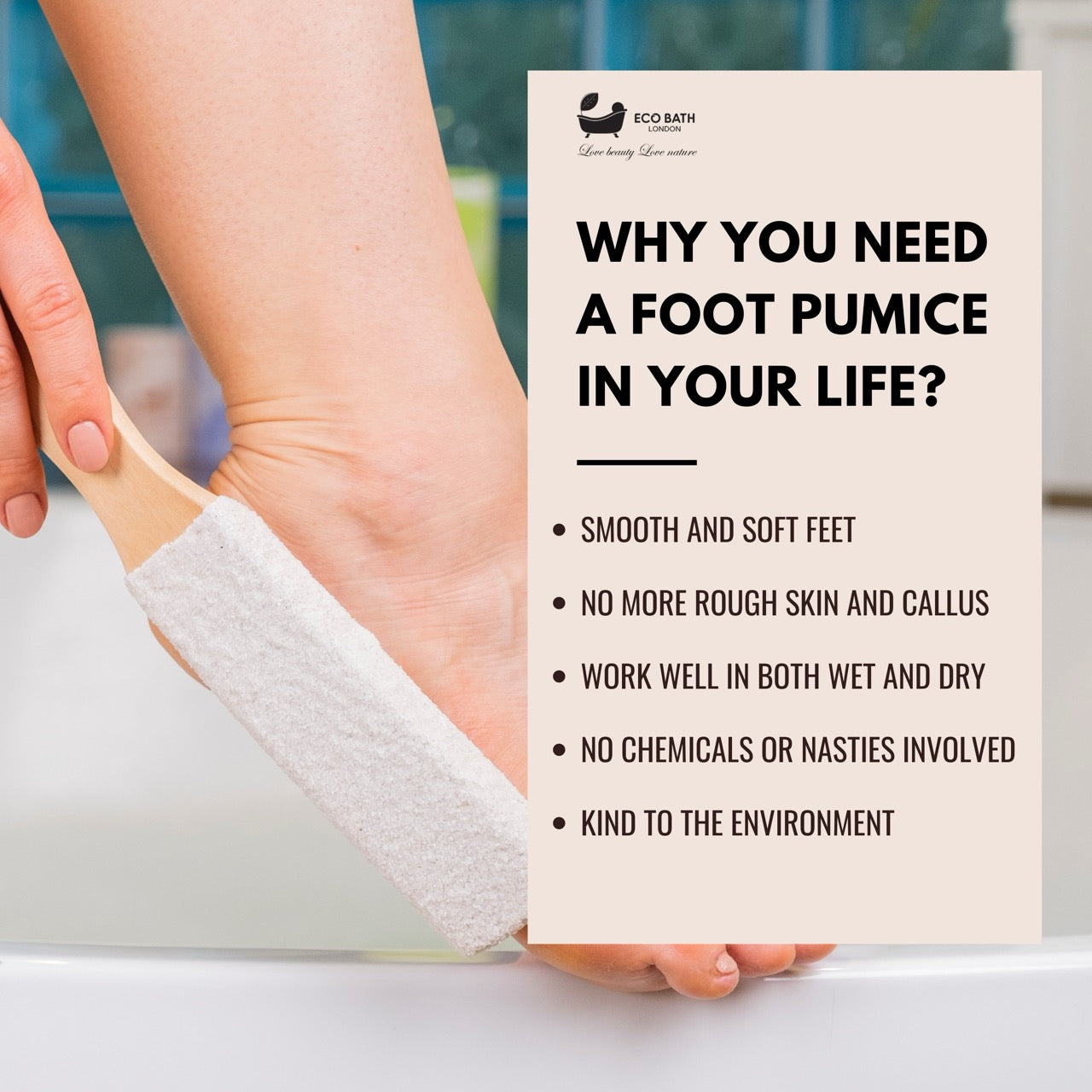 Natural Pumice Foot Files
