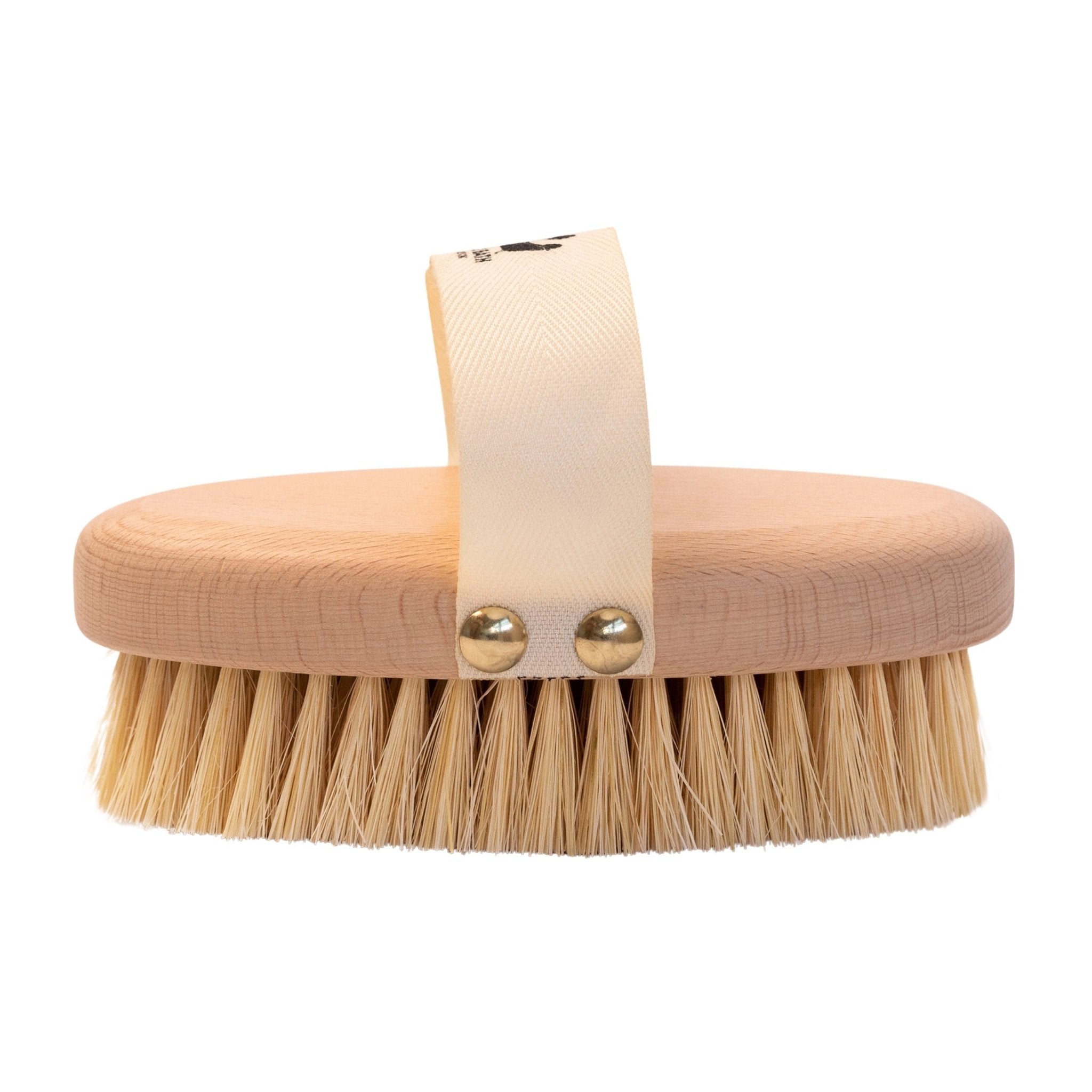 Natural Sisal Massage Hand Brush - Dry Brushing Hand Brush for Exfoliation