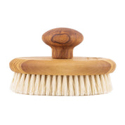 Natural Sisal Olive Wood Hand Brush - Premium Olive Wood Sisal Hand Brush