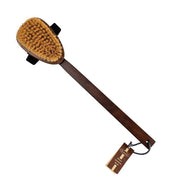 Natural Sisal Walnut Wood Body Brush
