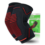 Elbow Support Brace (2 Pack) for Men and Women, Tennis and Golfers Elbow Compression Sleeves