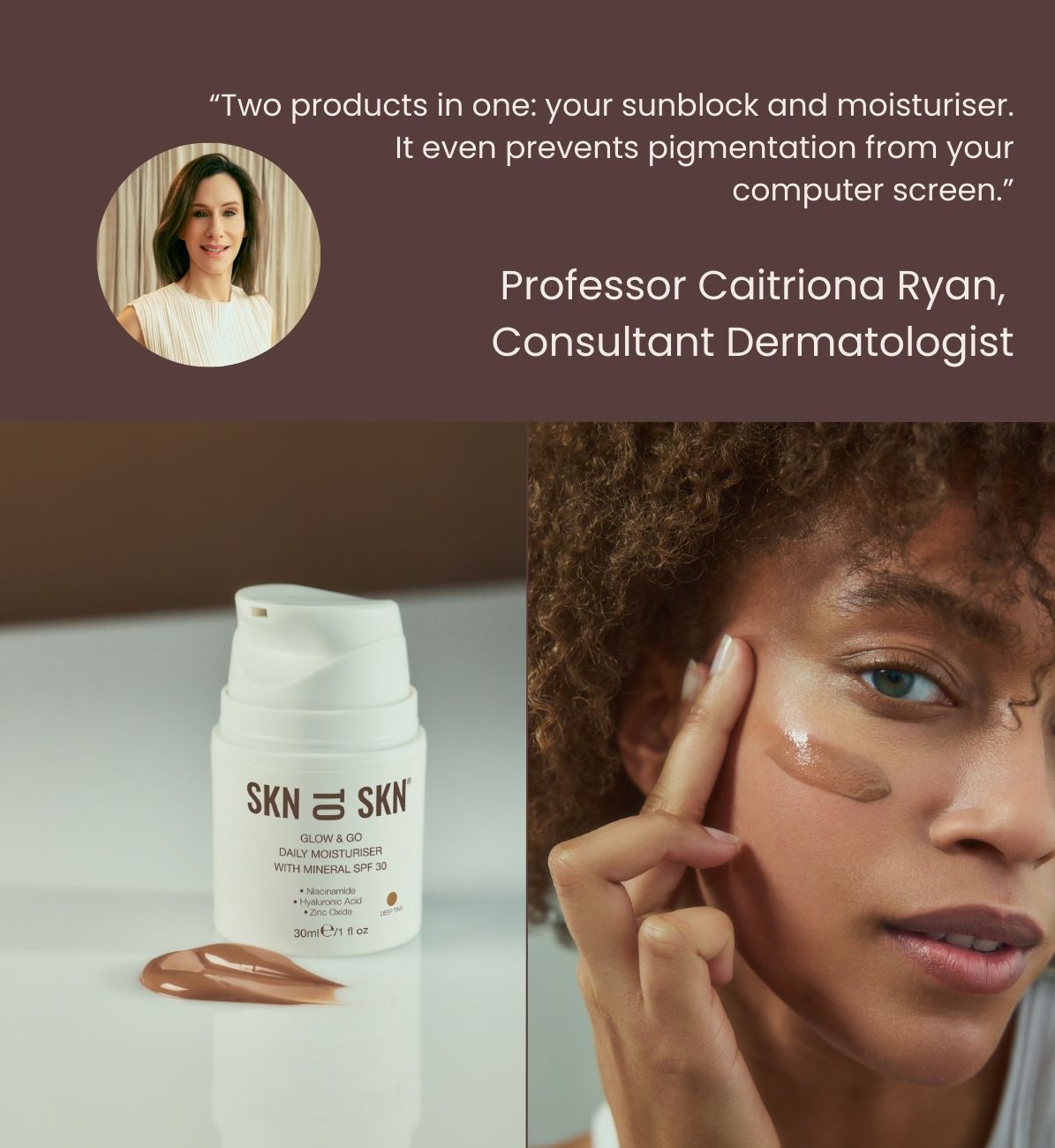 Glow & Go Daily Moisturiser With Mineral SPF 30