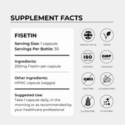Fisetin 250mg