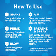 Flonase Sensimist Allergy Relief Nasal Spray – 24-Hour Non-Drowsy (120 Sprays)