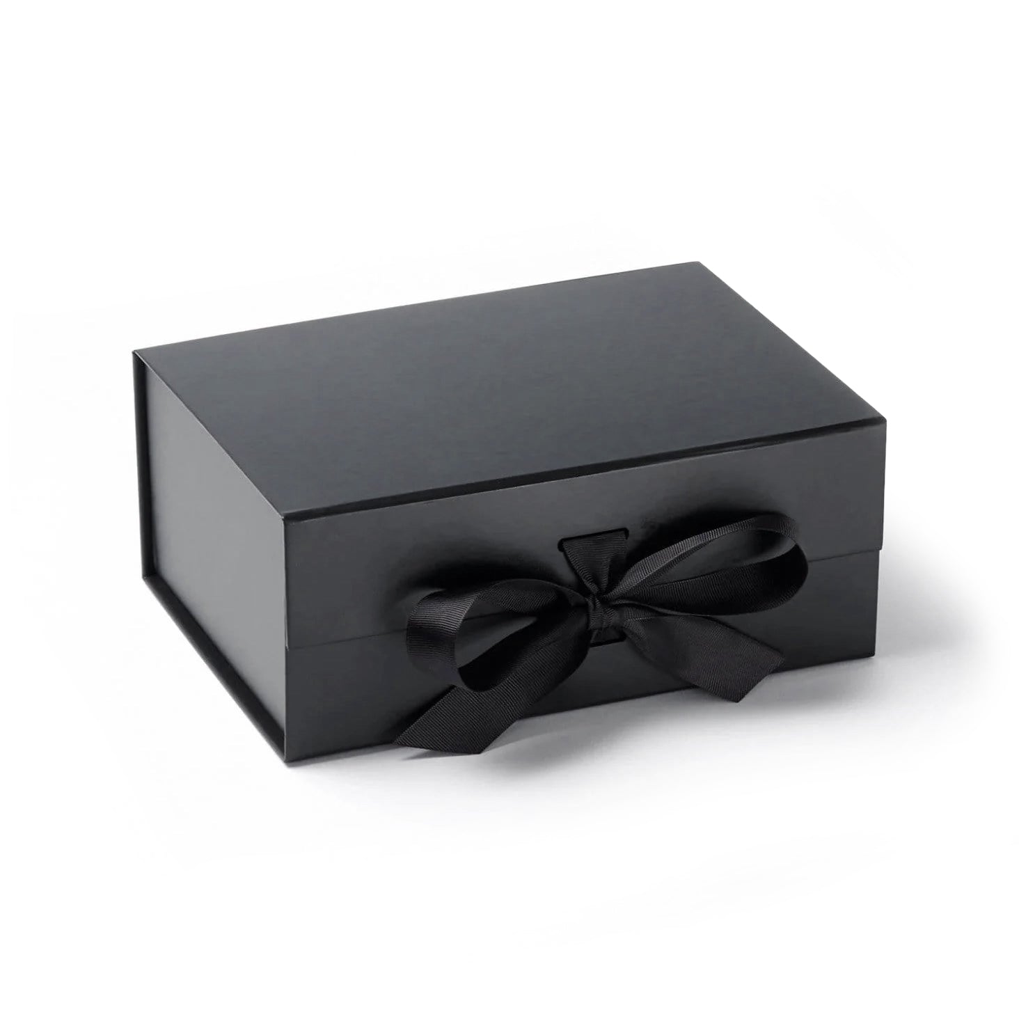 HotChi Black Box premium gift box with sleek black packaging, perfect for presenting facial oils or skincare products.