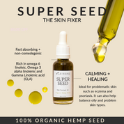 Super Seed - Olejek do twarzy z nasion konopi